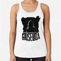 Sofia Vergara Siren: Griselda Unleashed in Red and Black Elegance Racerback Tank Top