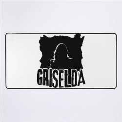 Sofia Vergara Siren: Griselda Unleashed in Red and Black Elegance Desk Mat