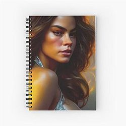 Sofia Vergara Fan Art Spiral Notebook
