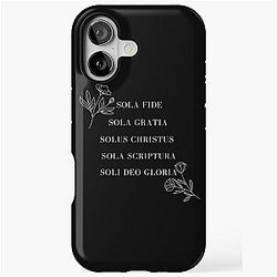 The Five Solas iPhone Case