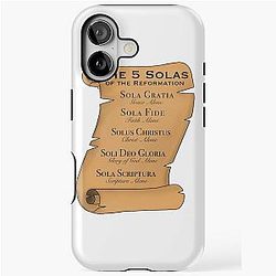 The Five Solas iPhone Tough Case