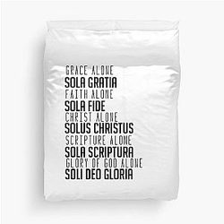 Five Solas Duvet Cover