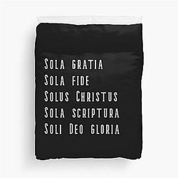 Five Solas Duvet Cover