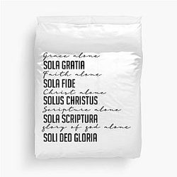 Five Solas Duvet Cover