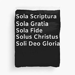 Five Solas Protestant Christian T-Shirt Reformation Day Shirt
