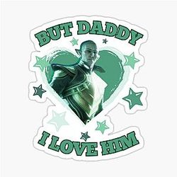 Daddy I love Solas Sticker