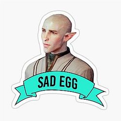 Solas Egg Sticker