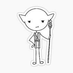 Stick stickers