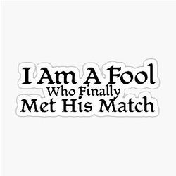 Solas is a fool sticker