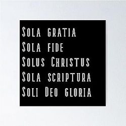 5 Solas Poster