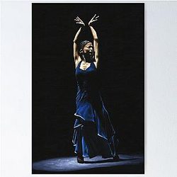 Bailarina del Flamenco Poster