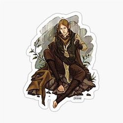 Solas Mending Clothes Sticker