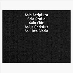 5 Solas Graphic Jigsaw Puzzle