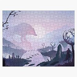 May the Dread Wolf take you - Solas - Dragon Age Inquisition Jigsaw Puzzle