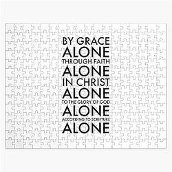 The Five Solas Calvinism Puzzle