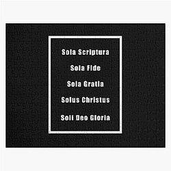 Five Solas Shirt Puzzle
