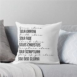 5 Solas Throw Pillow