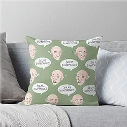 Solas Disapproves Throw Pillow