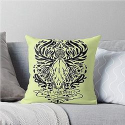 Solas Romance Tattoo Throw Pillow