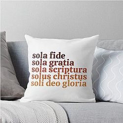 The Five Sola Throw Pillow