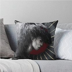 Solas tarot card Dragon Age throw pillow