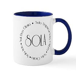 CafePress 5 Solas Mug 11 oz Ceramic Coffee Mug