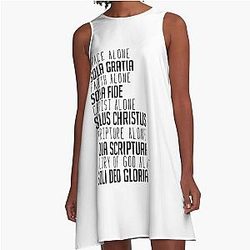 5 Solas A-Line Dress