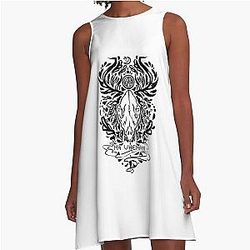 Solas romance tattoo classic A-Line Dress