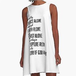 5 Solas A-Line Dress