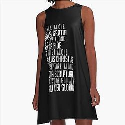 5 Solas A-Line Dress
