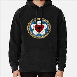 Luther Rose with the Sola Pullover Hoodie