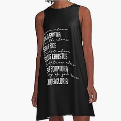 Five Solas A-Line Dress
