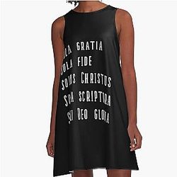 5 Solas A-Line Dress