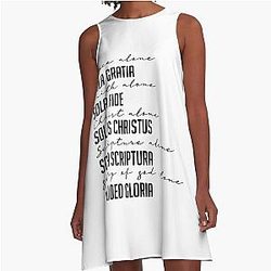 5 Solas A-Line Dress