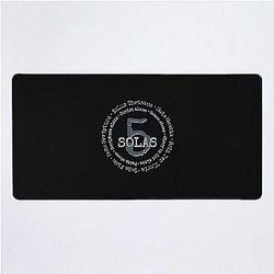 Five Solas of the Reformation Desk Mat