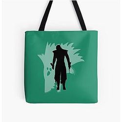 Dragon Age Veilguard: Solas Fen'Harel All Over Print Tote Bag