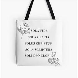 The Five Solas Tote Bag