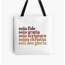 The Five Solas Tote Bag
