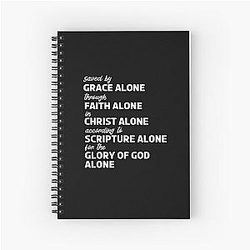 Five Solas Spiral Notebook