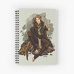 Solas Mending Clothes Spiral Notebook