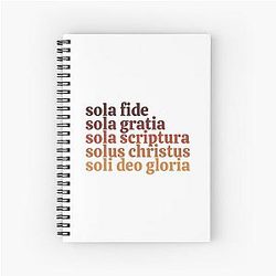 The Five Sola Spiral Notebook