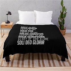 5 Solas Throw Blanket