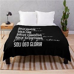 5 Solas Throw Blanket