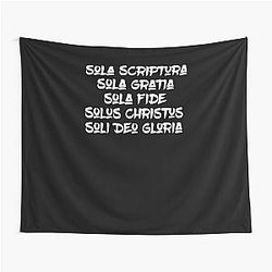 5 Solas Tapestry