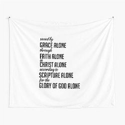 5 Solas Tapestry