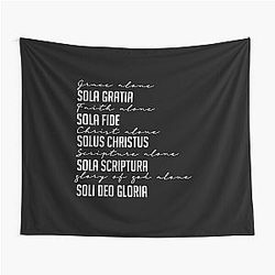 5 Solas Tapestry