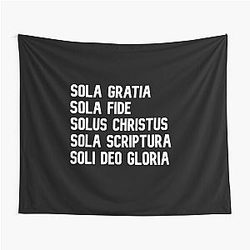 5 Solas Tapestry