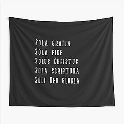 5 Solas Tapestry