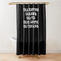 Five Solas Graphic Shower Curtain