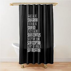 5 Solas Shower Curtain